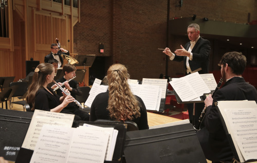 Dr. Craig Paré Conducts the DePauw University Band